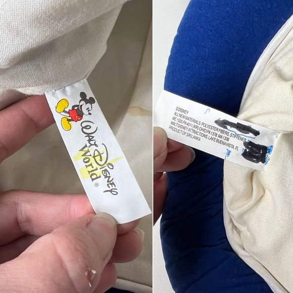 Disney World Mickey Mouse Sorcerer Hat and Stuffed Animal Plush Vintage - Picture 11 of 16